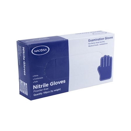 Oasis Disposable Gloves, Nitrile, XL, 100 PK SMNS105/NGPF7004